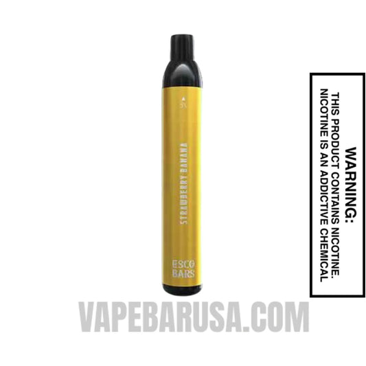 Strawberry Banana Esco Bars 2500 Puffs Disposable Vape