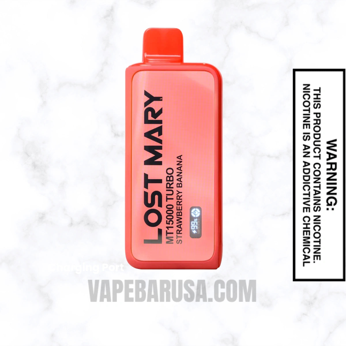 Strawberry Banana Lost Mary MT15000 Turbo Disposable Vape