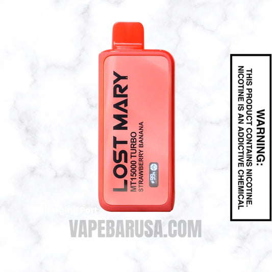 Strawberry Banana Lost Mary MT15000 Turbo Disposable Vape
