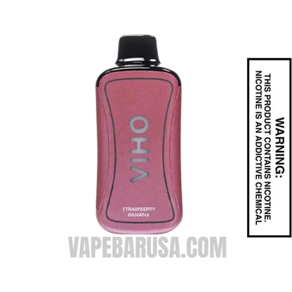 Strawberry Banana VIHO Supercharge 20000 Puffs Vape