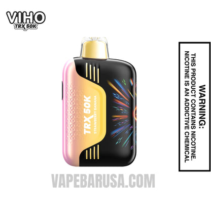Strawberry Banana VIHO TRX 50K Disposable Vape