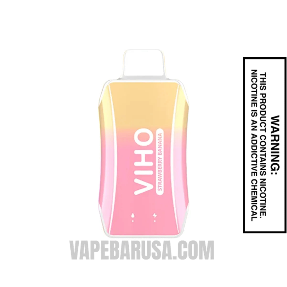 Strawberry Banana VIHO Turbo Vape 10000 Puffs