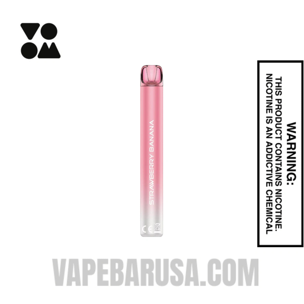 Strawberry Banana Voom Mesh 3000 Puffs Disposable Vape