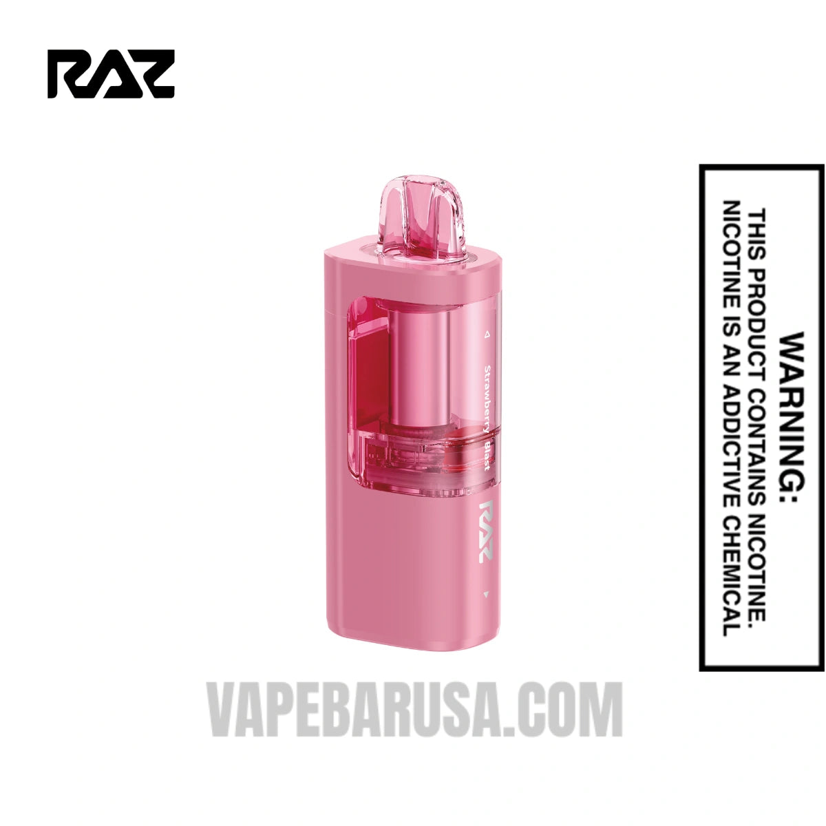 Strawberry Blast RAZ VUE 50K Disposable Pod