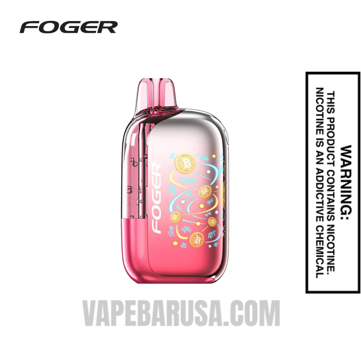 Strawberry Burst Foger Bit 35K Disposable Vape