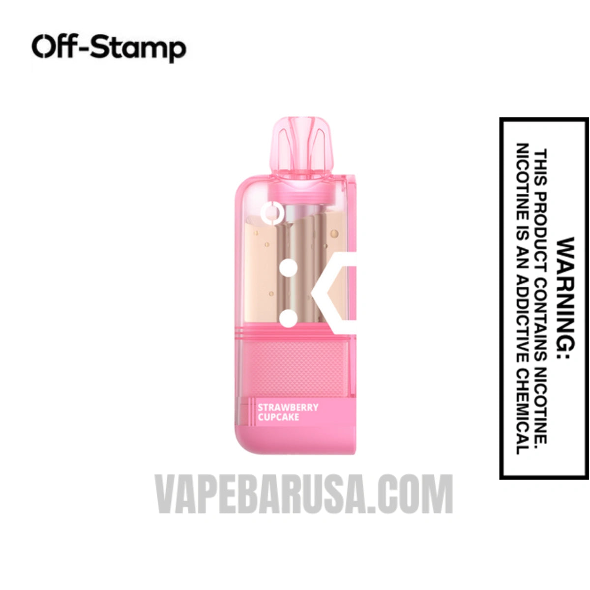 Strawberry Cupcake Off Stamp X Crystal Cube 35K Disposable Vape Pod
