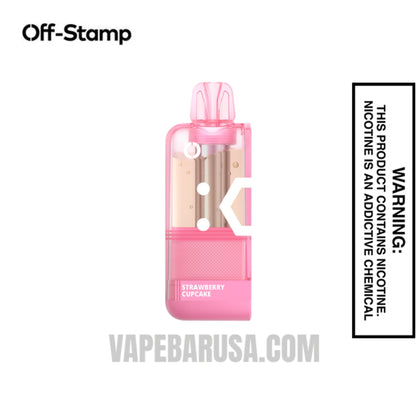 Strawberry Cupcake Off Stamp X Crystal Cube 35K Disposable Vape Pod