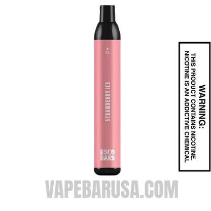 Strawberry Ice Esco Bar 2500 Puffs Disposable Vape