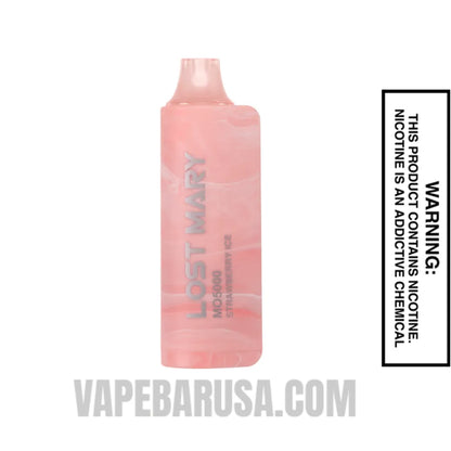 Strawberry Ice Lost Mary MO5000 Disposable Vape