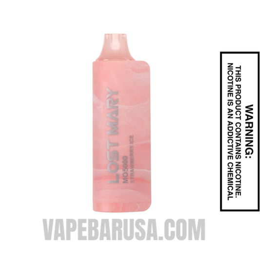 Strawberry Ice Lost Mary MO5000 Disposable Vape