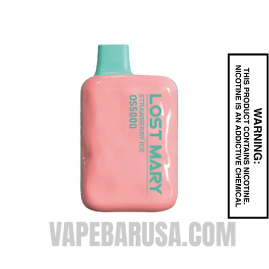 Strawberry Ice Lost Mary OS5000 Disposable Vape
