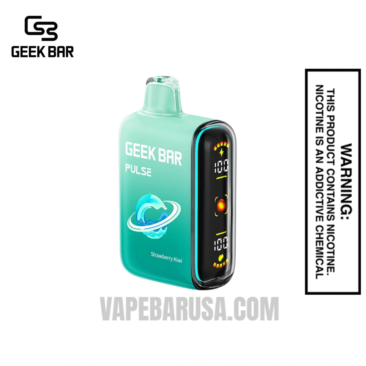 Strawberry Kiwi Geek Bar Pulse Disposable Vape