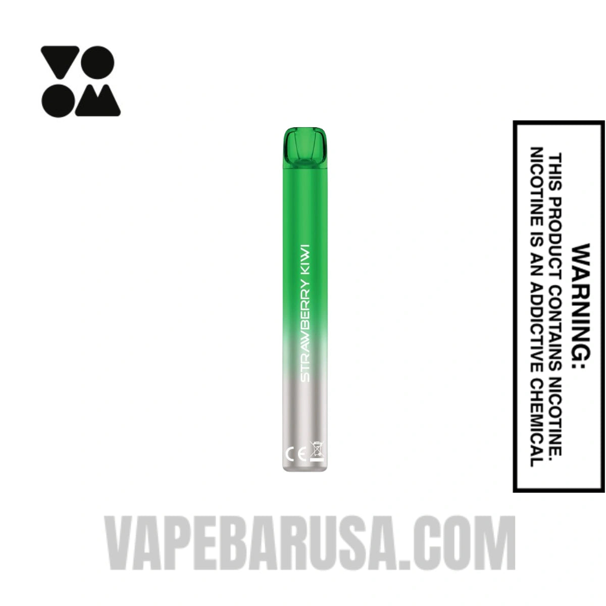 Strawberry Kiwi Voom Mesh 3000 Puffs Disposable Vape