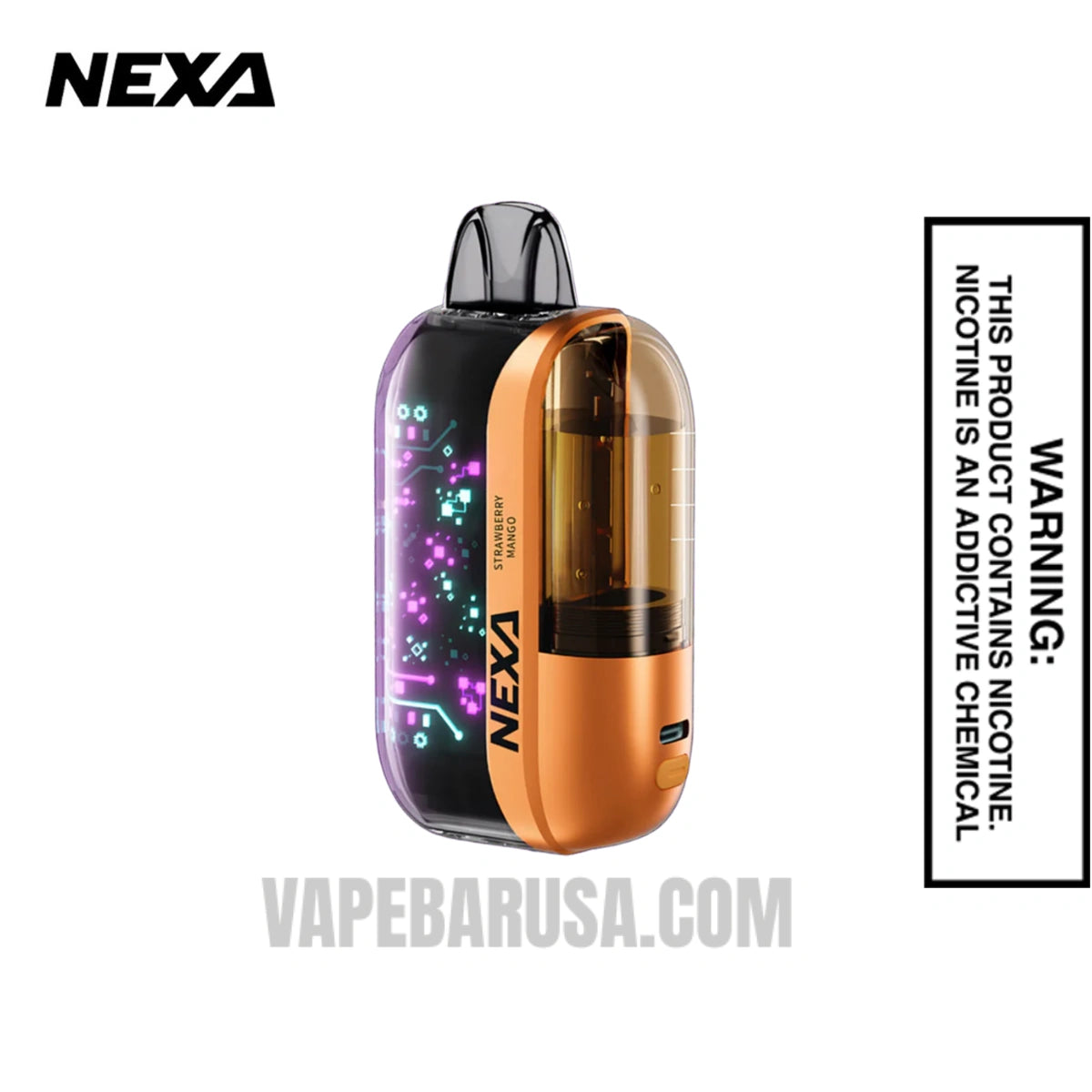Strawberry Mango Nexa Ultra 50K Disposable Vape