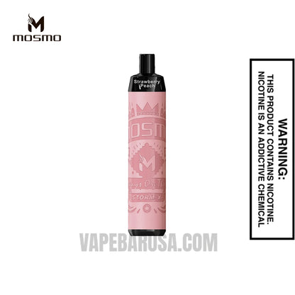Strawberry Peach MOSMO STORM X Mini 1500 Puffs Disposable Vape