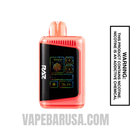 Strawberry Peach RAZ LTX 25K Gush Edition Vape