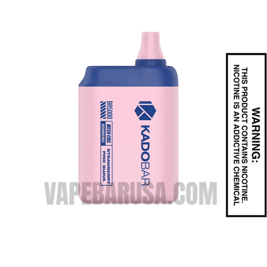 Strawberry Pink Guava Kado Bar BR5000 Disposable Vape