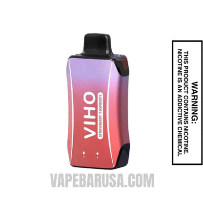 Strawberry Raspberry VIHO Turbo Vape 10000 Puffs