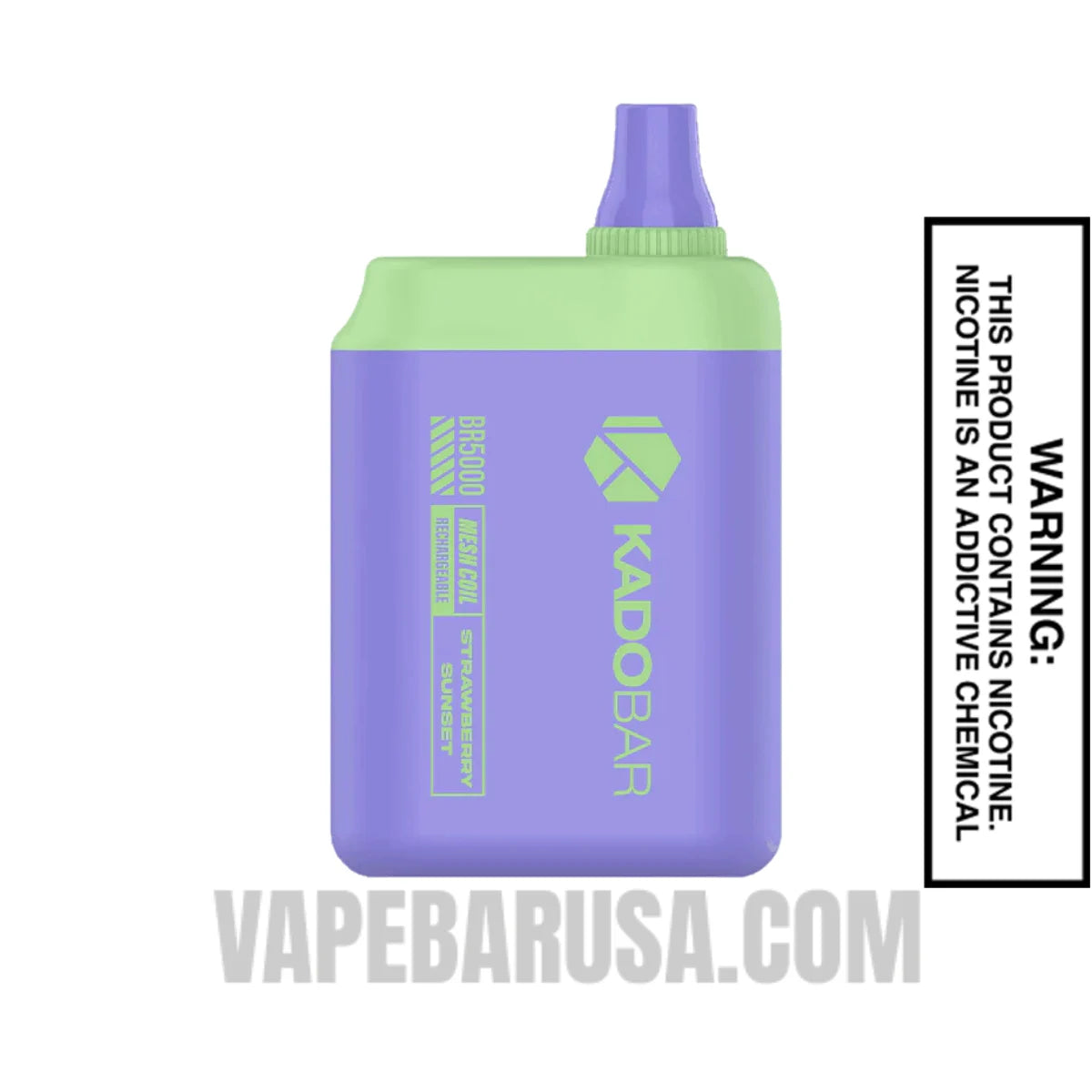 Strawberry Sunset Kado Bar BR5000 Disposable Vape