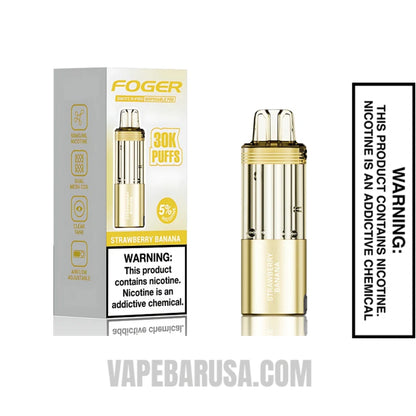 Strawberry Banana Foger Switch Pro 30K Disposable Pod With Package Box