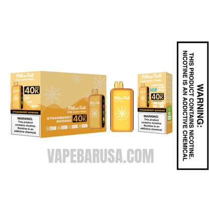 Strawberry Banana Pillow Talk IC40000 Disposable Vape With Bundle Pack