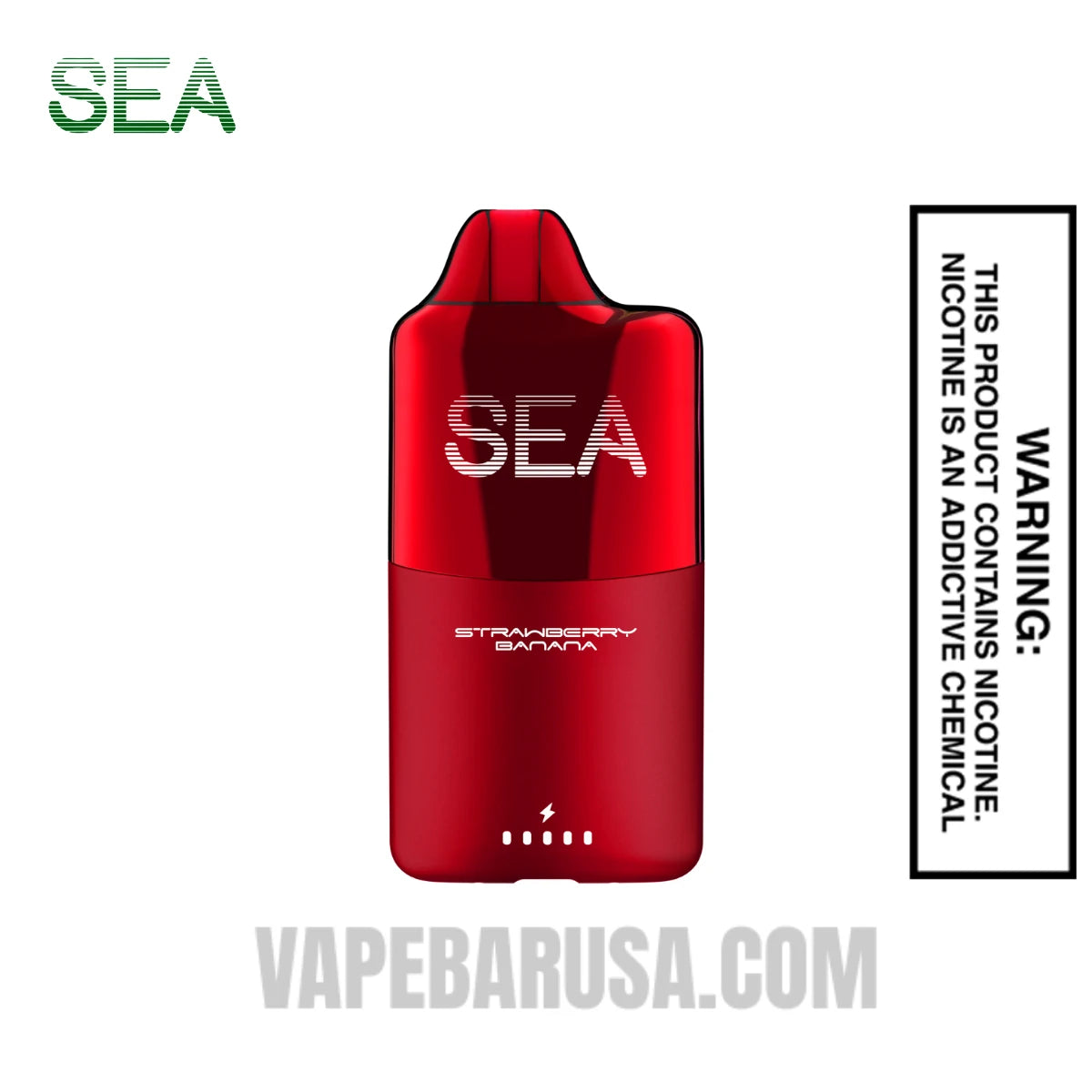 Strawberry Banana SEA XS 15000 Puffs Disposable Vape