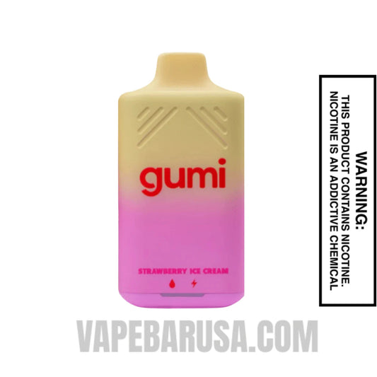 Strawberry Ice Cream Gumi Bar Disposable Vape 8000 Puffs