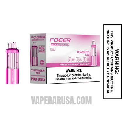 Strawberry Kiwi Foger Switch Pro 30K Disposable Pod With Bundle Box