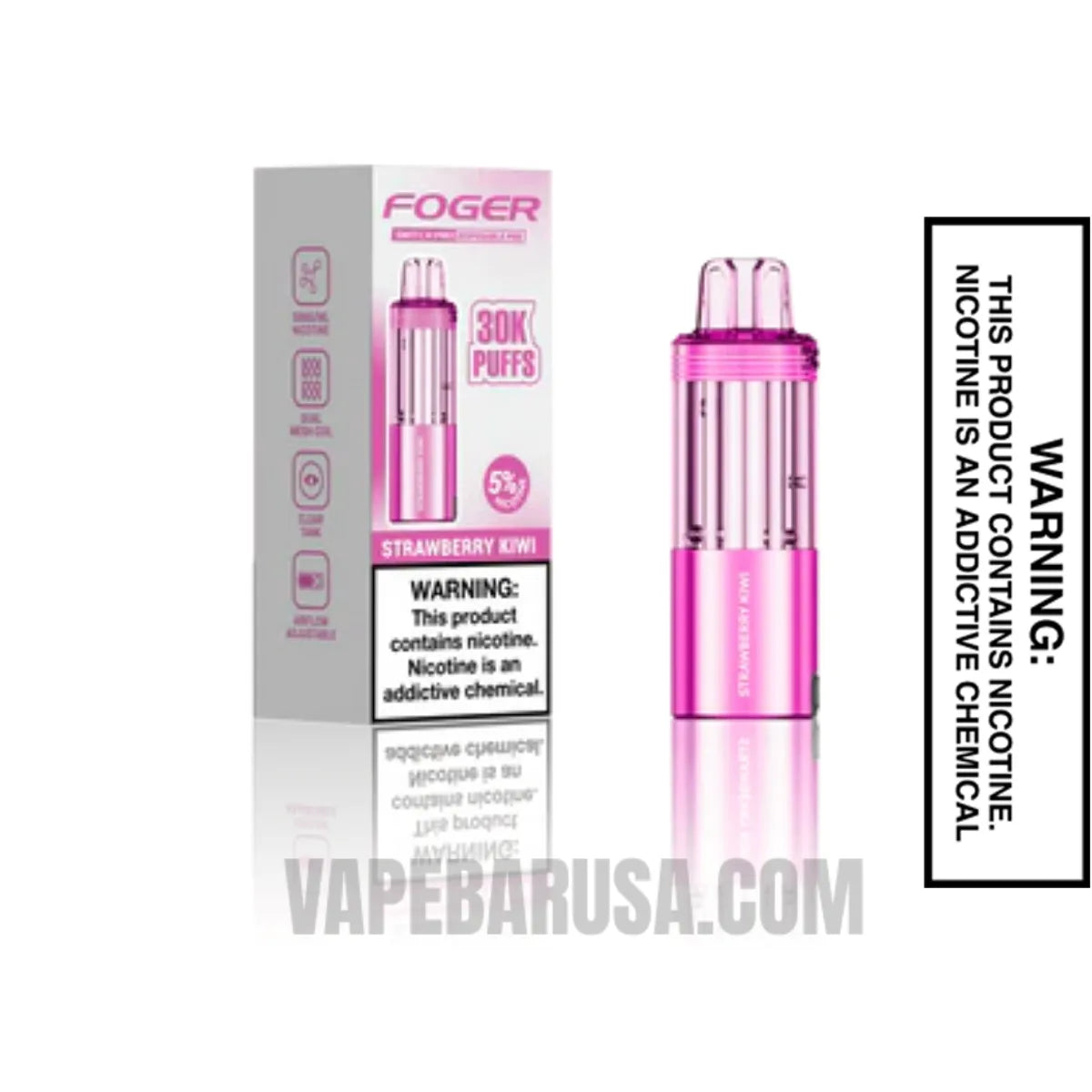Strawberry Kiwi Foger Switch Pro Disposable Vape With Package Box 