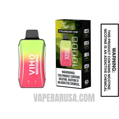 Strawberry Kiwi VIHO Turbo Vape 10000 Puffs With Package Box