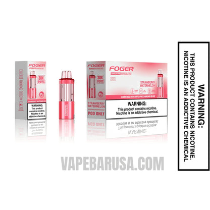 Strawberry Watermelon Foger Switch Pro 30K Disposable Pod With Bundle Box