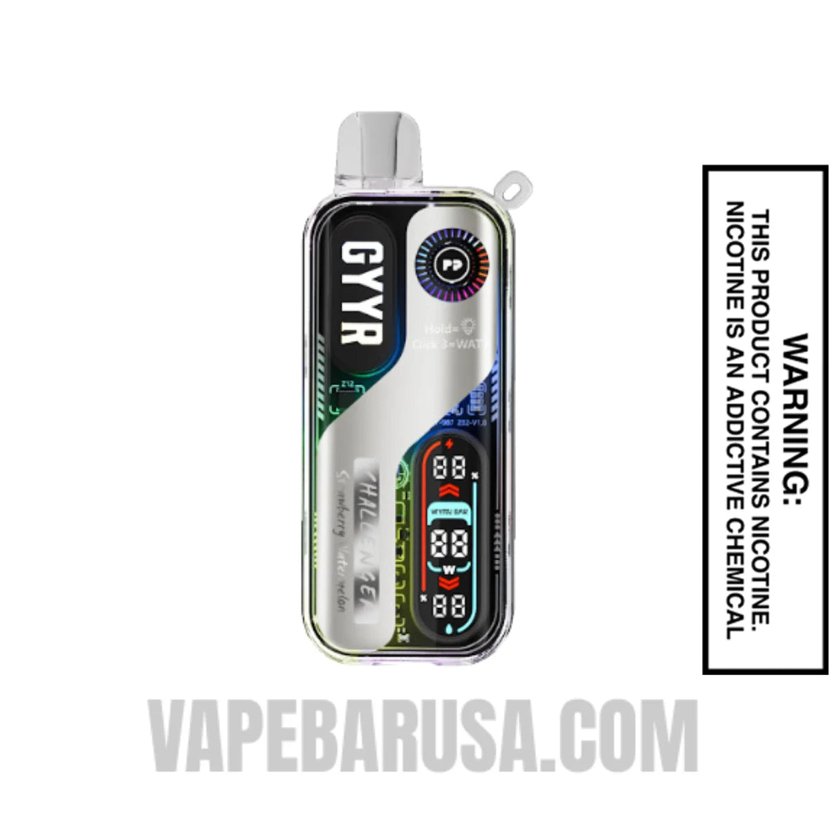 Strawberry Watermelon GYYR X Wynn Bar Challenger 30K Vape