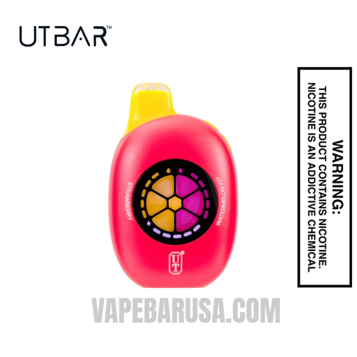 Strawberry/Watermelon Icy Flum UT Bar 50K Disposable Vape