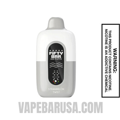 Strawmelon Twist Fifty Bar 20k Disposable Vape