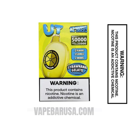 Strawnana/Gelato Flum UT 50K Disposable Vape With Package Box