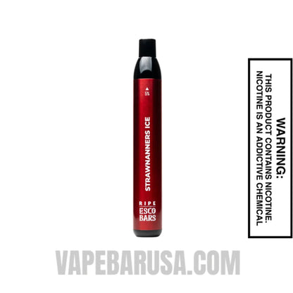 Strawnanners Ice Esco Bars 2500 Puffs Disposable Vape