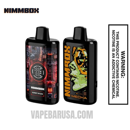 Sunset Splash Nimmbox MECHA 50K Disposable Vape