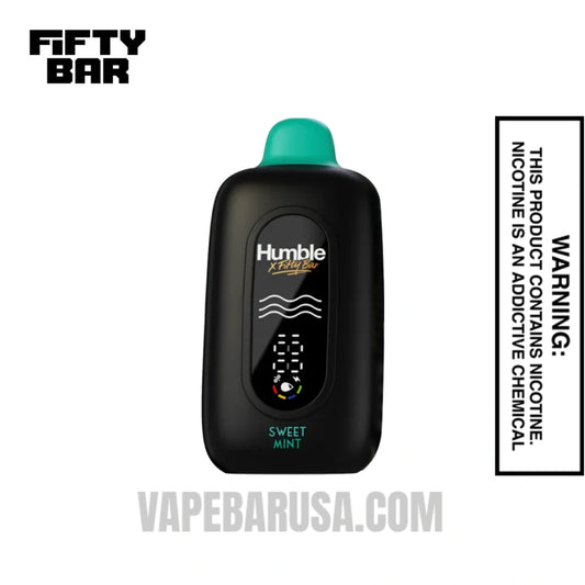 Sweet Mint Humble X Fifty Bar 20K Disposable Vape