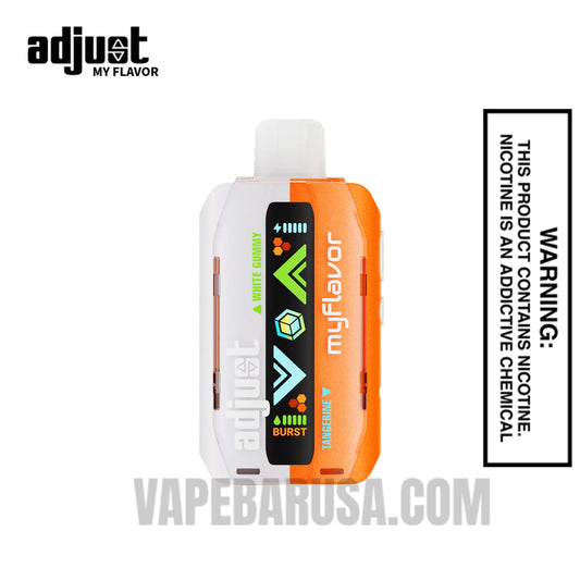 Tangerine White Gummy Adjust MyFlavor 40K Disposable Vape