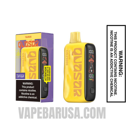 Taurus Lost Mary Quasar OS25000 Disposable Vape with package box