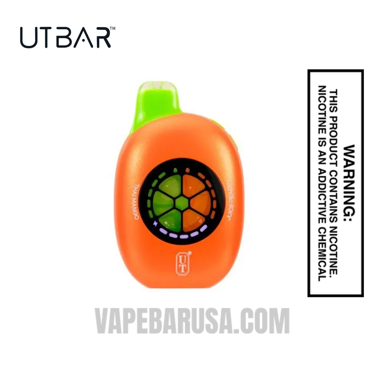 Thai Mango/Juice Peach Flum UT Bar 50K Disposable Vape
