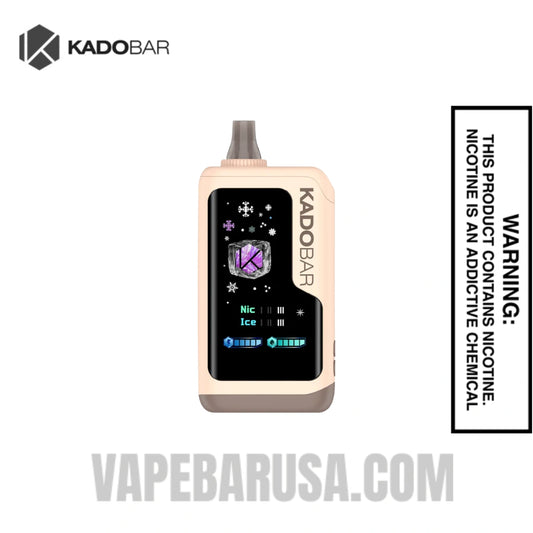 Tiramisu Kado Bar NI40000 Ice-Nic Control Disposable Vape 