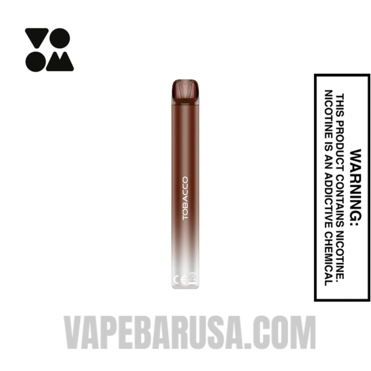 Tobacco Voom Mesh 3000 Puffs Disposable Vape