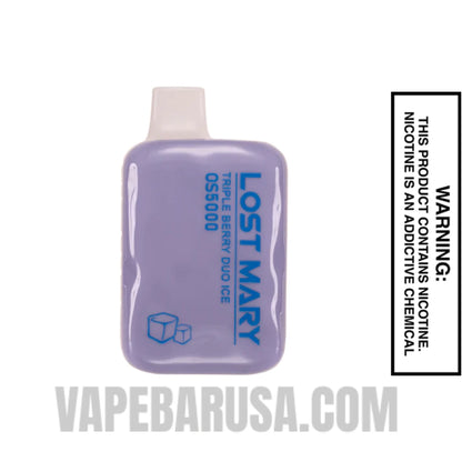 Triple Berry Duo Ice Lost Mary OS50000 Zero Nicotine Vape