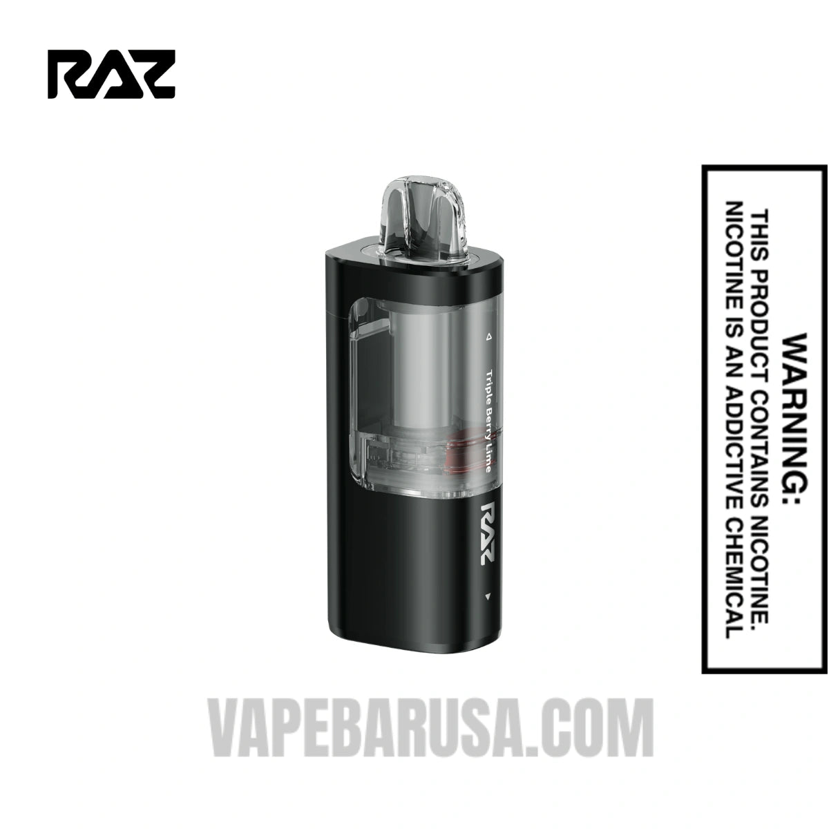 Triple Berry Lime RAZ VUE 50K Disposable Pod