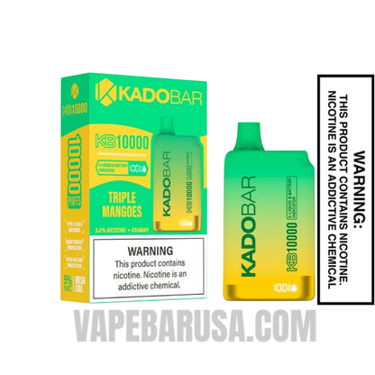 Triple Mangoes Kado Bar KB10000 Disposable Vape With Package Box