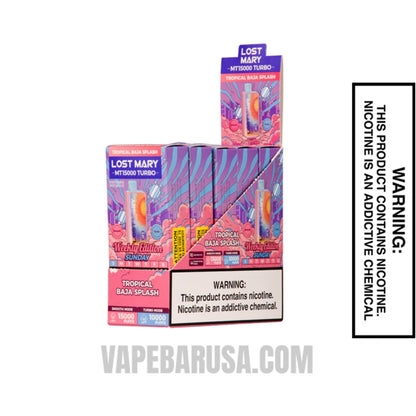 Tropical Baja Blast Lost Mary MT15000 Turbo Vape With Bundle Pack