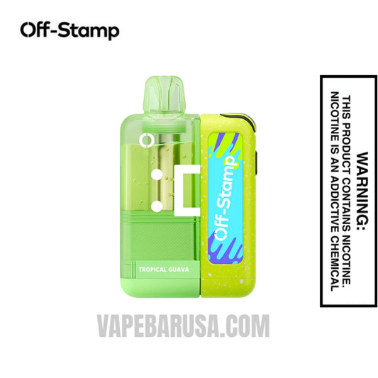 Tropical Guava Off Stamp X Crystal Cube 35K Disposable Kit