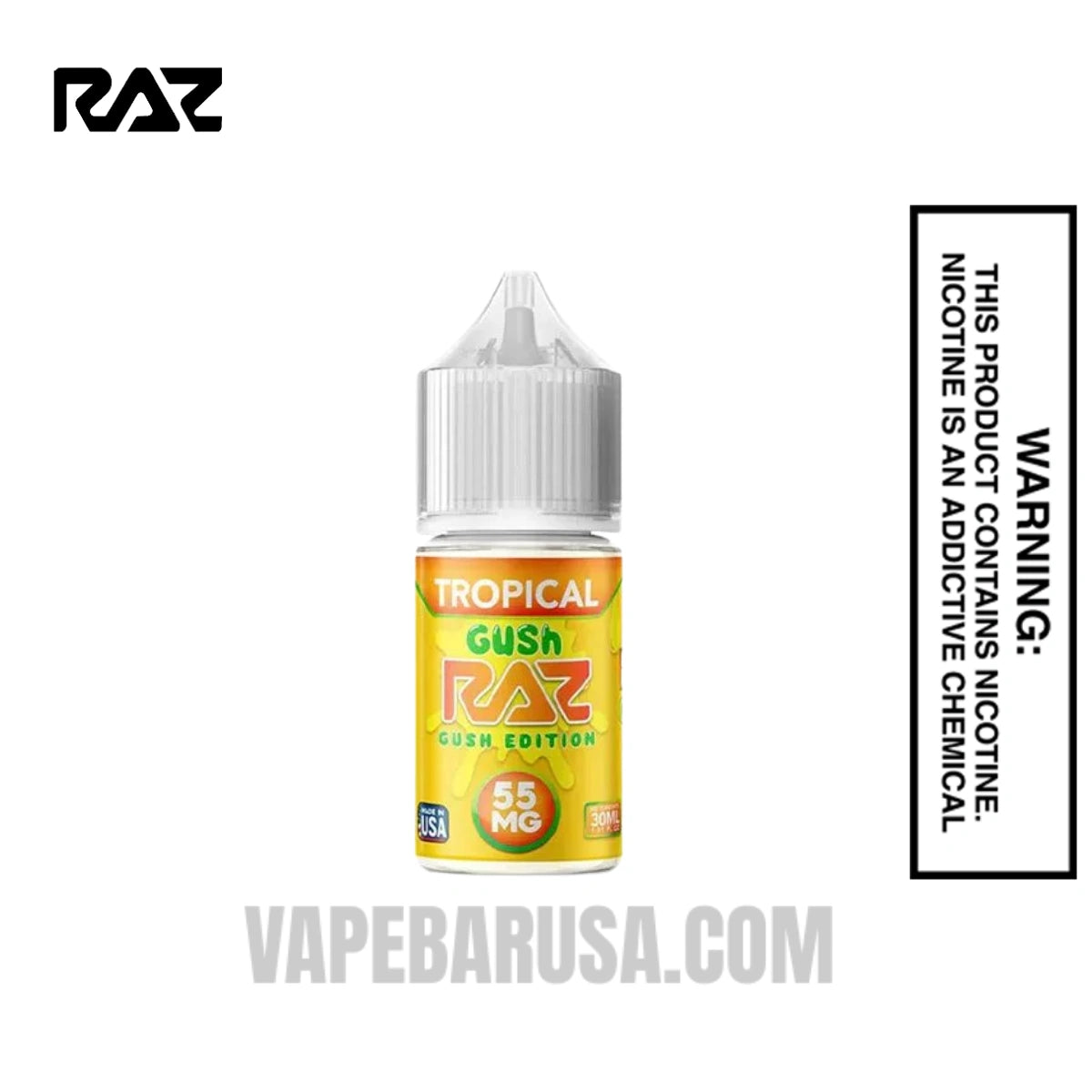 Tropical Gush RAZ Salt Nic Juice 30 ML