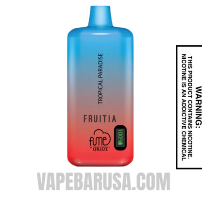 Tropical Paradise Fruitia X Fume Disposable Vape 8000 Puffs